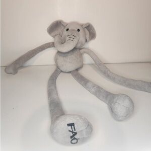 Gray Elephant Plush Toy